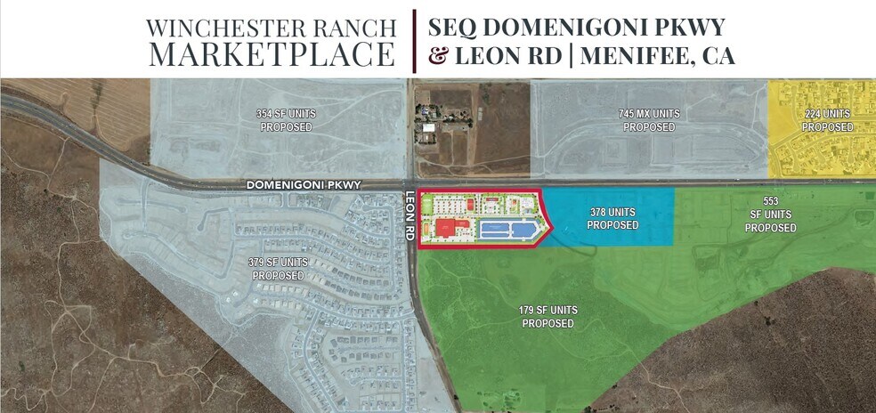 Primary Photo Of SEC Domenigoni Rd & Leon Rd, Winchester Unknown For Lease