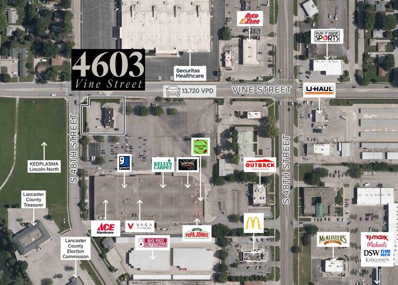 More Photos Of 4603 Vine St, Lincoln General Retail For Sale