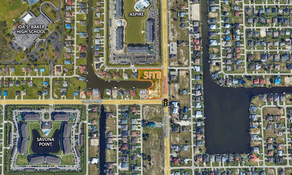 Primary Photo Of 3622 Chiquita 6, Cape Coral Land For Sale