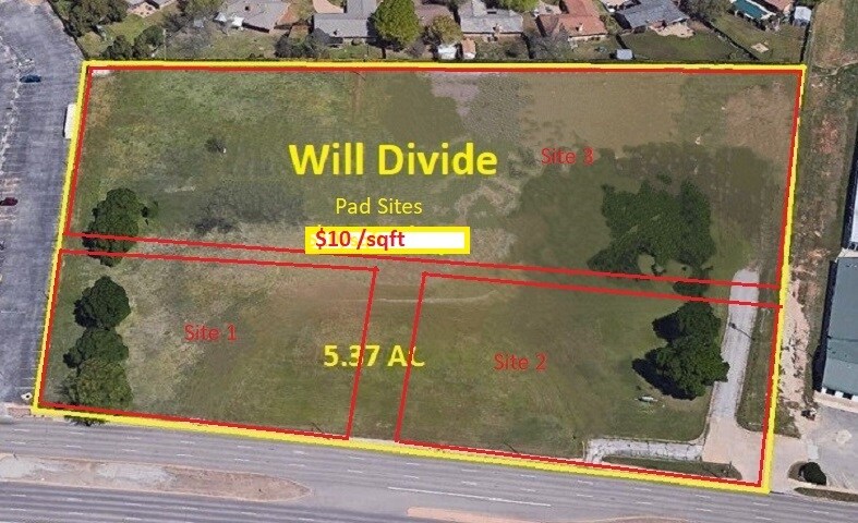 Primary Photo Of 2606 Southwest Pky, Wichita Falls Land For Sale