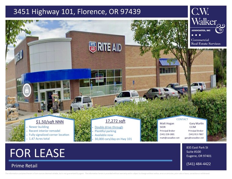 Primary Photo Of 3451 US-101 Hwy, Florence Freestanding For Lease