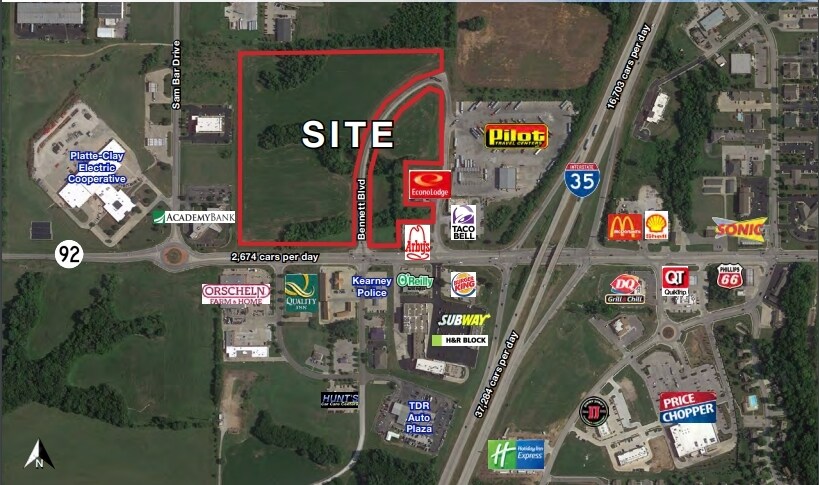 Primary Photo Of 92 Hwy & Bennett Blvd, Kearney Land For Sale
