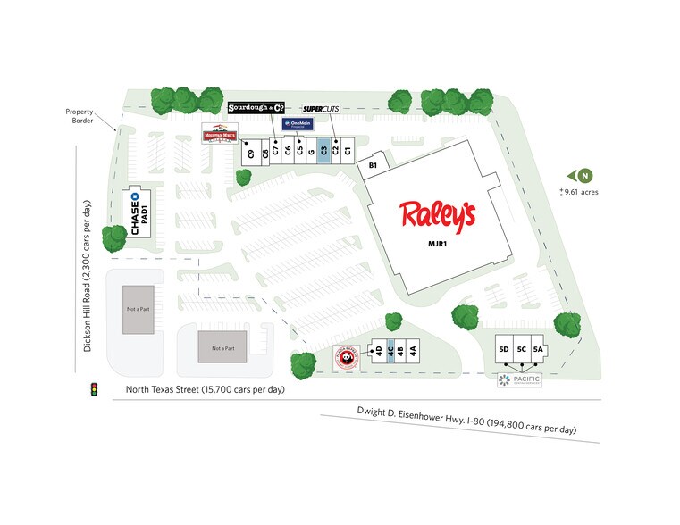 More Photos Of 3330-3336 N Texas St, Fairfield Unknown For Lease