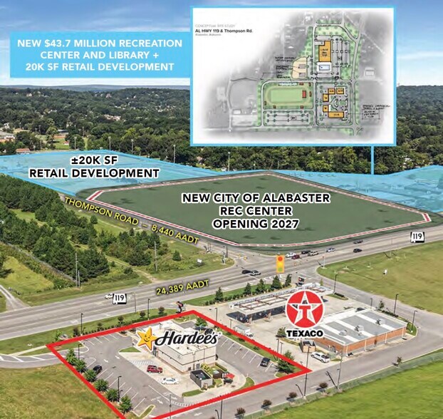 More Photos Of 9940 Hwy 119, Alabaster Fast Food For Lease