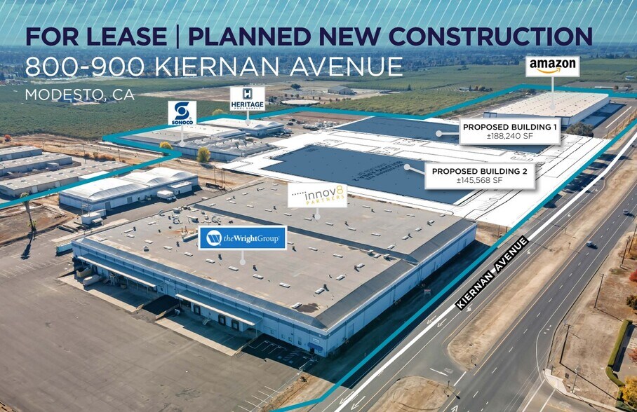 Primary Photo Of 800 Kiernan Ave, Modesto Distribution For Lease