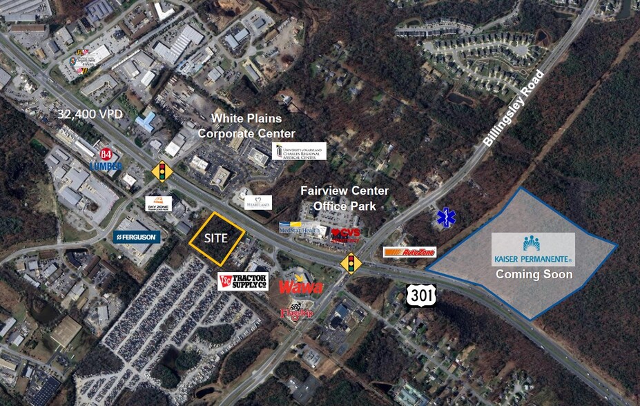 Primary Photo Of 4340 Crain Hwy, White Plains Land For Sale