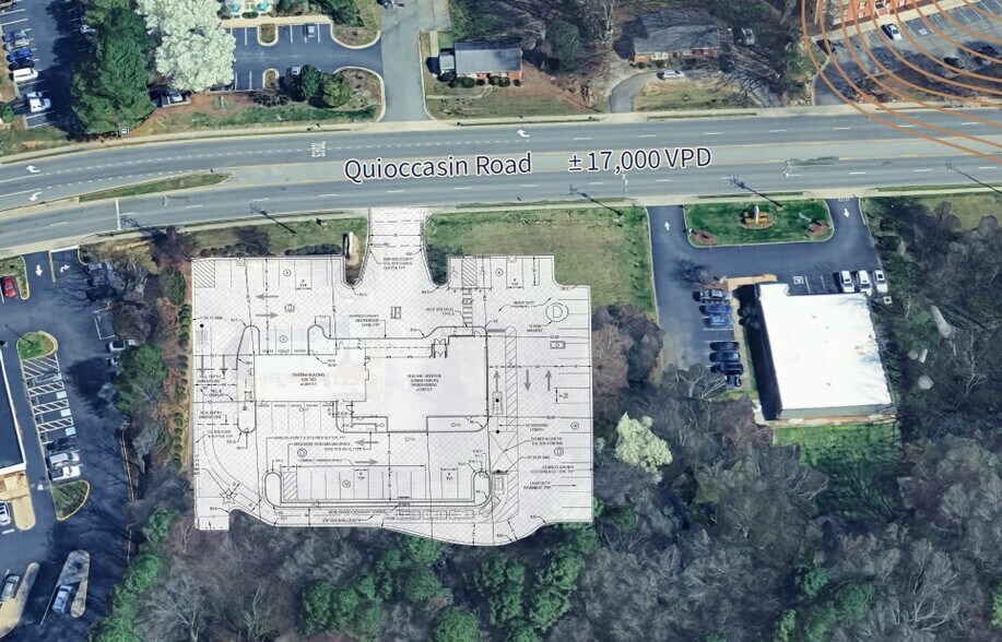 Primary Photo Of 9215 Quioccasin Rd, Richmond General Retail For Lease