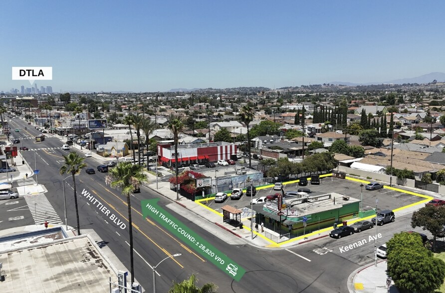 Primary Photo Of 5825 Whittier Blvd, Los Angeles Fast Food For Sale