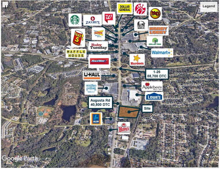 More Photos Of 2917 Augusta Rd, West Columbia Land For Sale