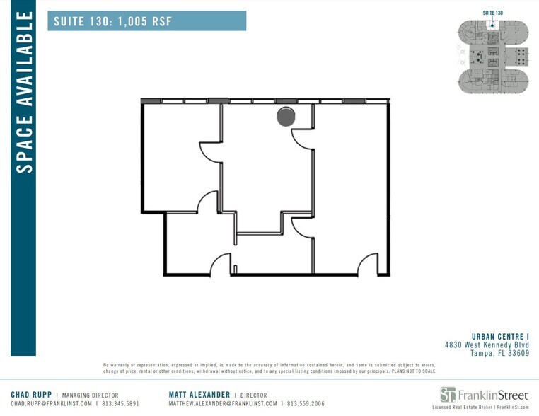 More Photos Of 4830 W Kennedy Blvd, Tampa Unknown For Lease