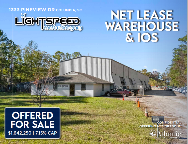 Primary Photo Of 1333 Pineview Dr, Columbia Warehouse For Sale