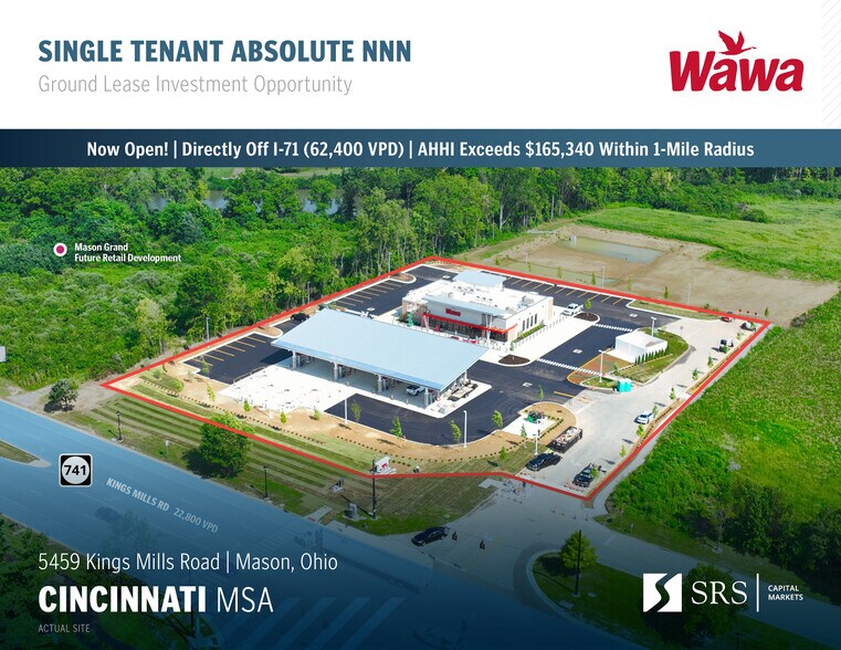 Primary Photo Of 5459 Kings Mills Rd, Mason Service Station For Sale