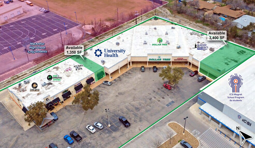 Primary Photo Of 3123-3195 Nacogdoches Rd, San Antonio Unknown For Lease