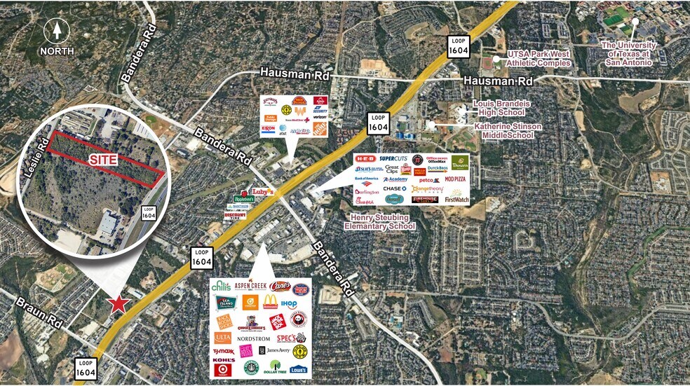 More Photos Of Loop 1604 & Leslie Rd, San Antonio Land For Sale