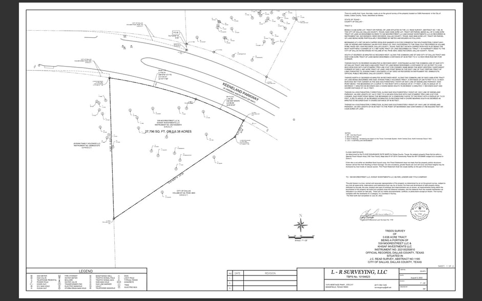 More Photos Of 5303-5306 Keeneland Pky, Dallas Land For Sale