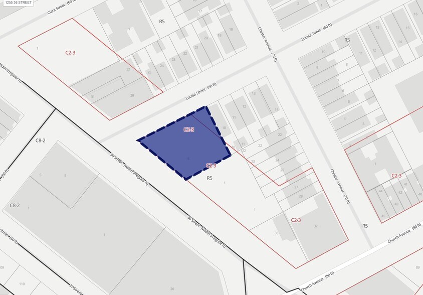 More Photos Of 1317-1319 36th St, Brooklyn Contractor Storage Yard For Lease