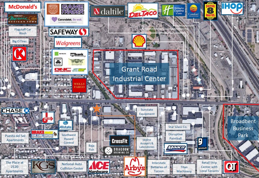 More Photos Of 1893 W Grant Rd, Tucson Fast Food For Lease