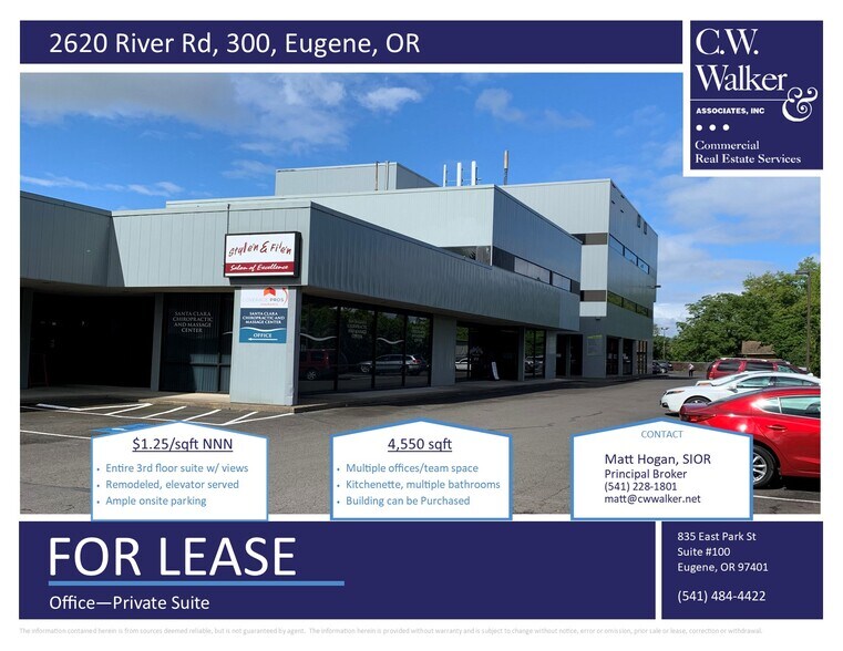 Primary Photo Of 2620 River Rd, Eugene Storefront Retail Office For Lease