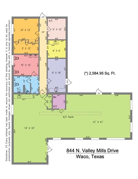 More Photos Of 844 N Valley Mills Dr, Waco Storefront Retail Office For Sale