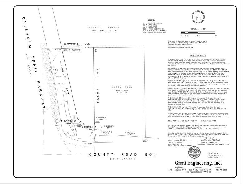 More Photos Of 1728 County Road 904, Joshua Land For Sale
