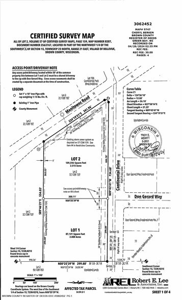 Primary Photo Of Manitowoc Road @ Continential Drive, Bellevue Land For Sale