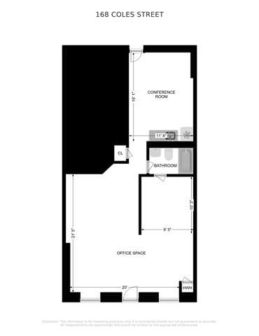 More Photos Of 168 COLES St, Jersey City Office Residential For Sale