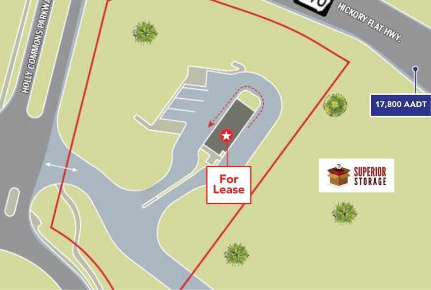 More Photos Of 4240 Hickory Flat Hwy, Canton Storefront For Sale