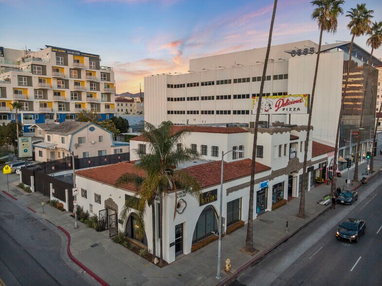 More Photos Of 6601-6613 W Sunset Blvd, Los Angeles Storefront Retail Office For Lease