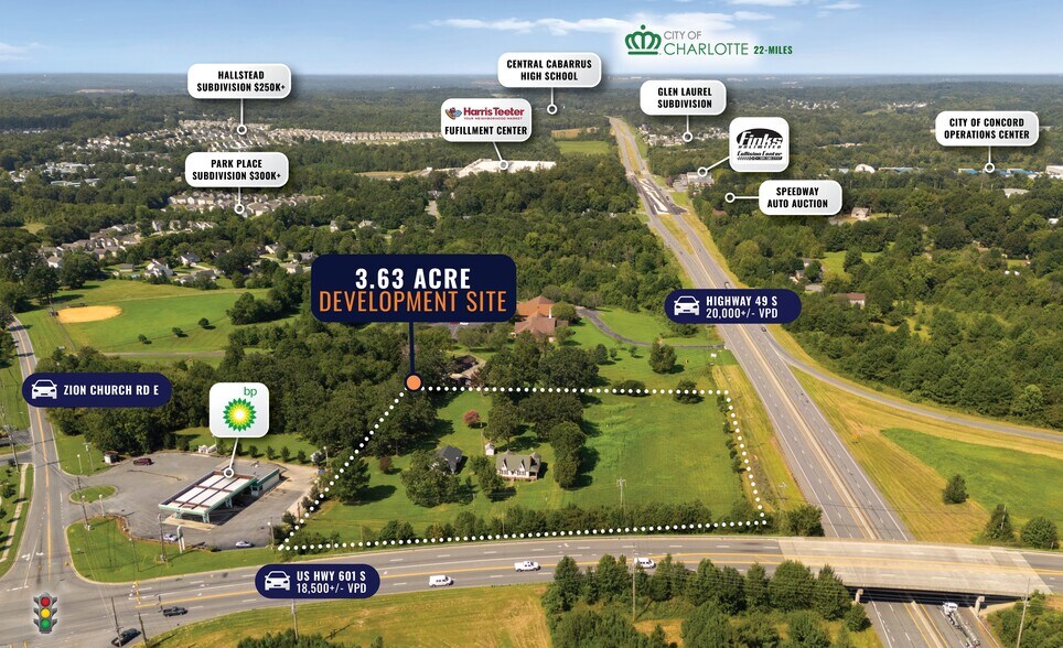 More Photos Of 3220 US Highway 601 S, Concord Land For Sale