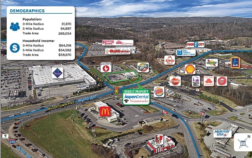 More Photos Of 2960-2964 Miller Place Way, Knoxville Freestanding For Sale