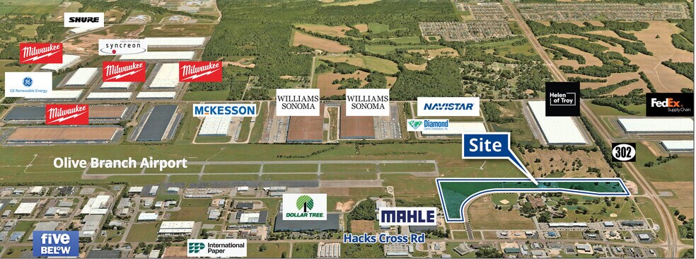 More Photos Of Woods Blvd., Olive Branch Land For Sale