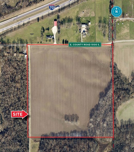 Primary Photo Of 2800 E CR 1000 S, Clayton Land For Sale