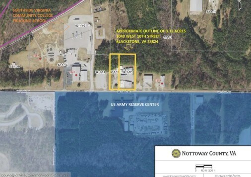 Primary Photo Of 1040 W 10th St, Blackstone Land For Sale