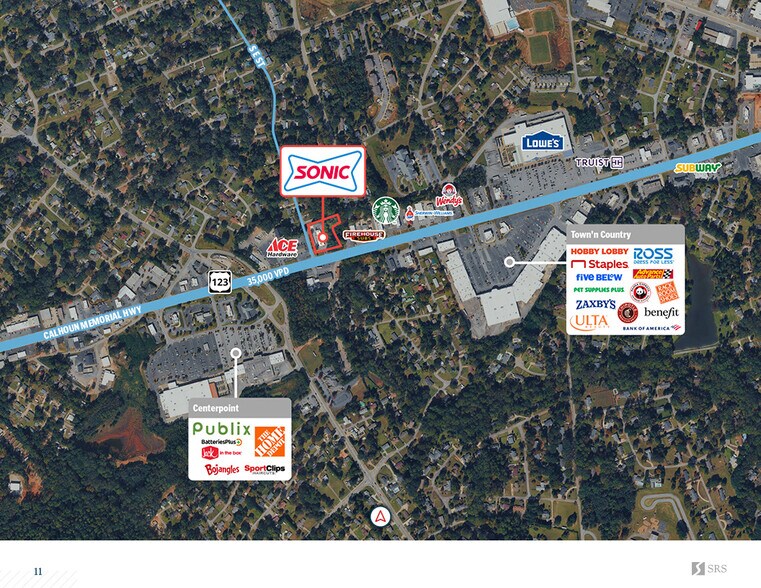 More Photos Of 6398 Calhoun Memorial Hwy, Easley Fast Food For Sale
