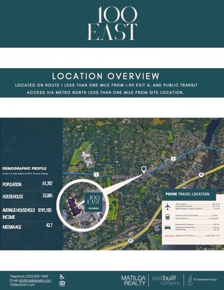 More Photos Of 100 E Putnam Ave, Cos Cob Land For Lease