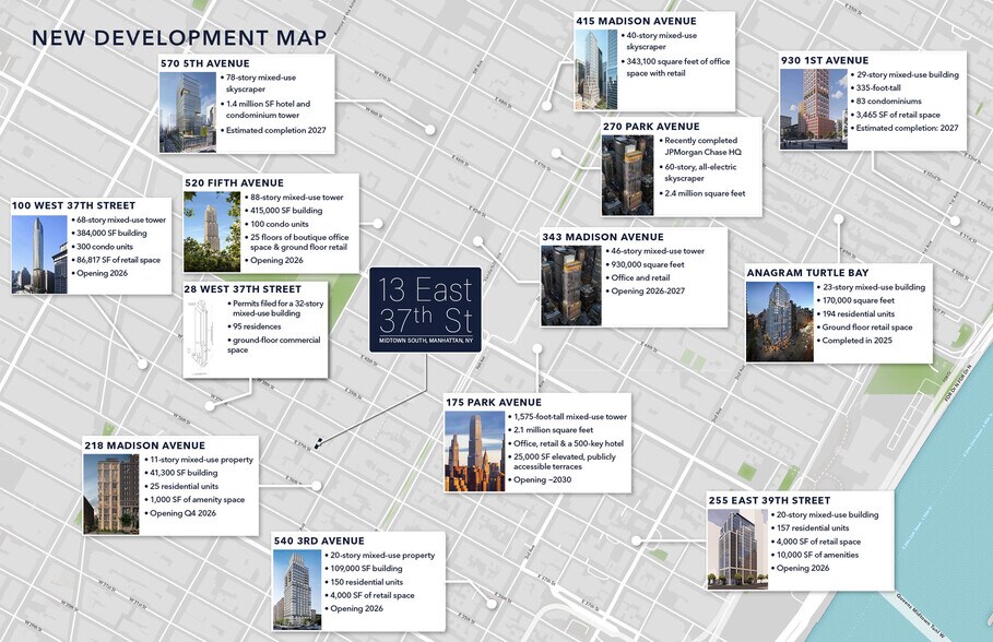 More Photos Of 13 E 37th St, New York Office Residential For Sale