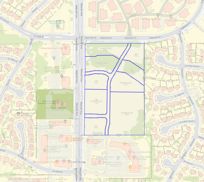 Primary Photo Of Metcalf Ave & 147th St, Overland Park Land For Sale