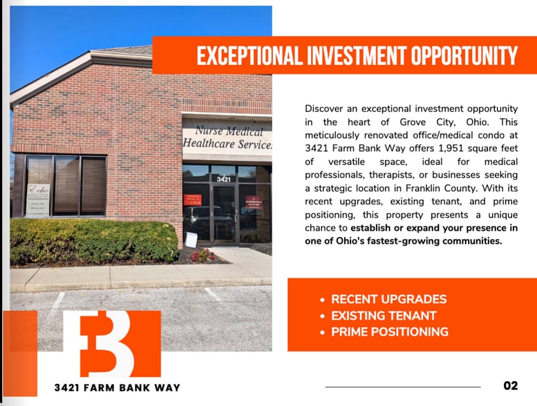 More Photos Of 3421 Farm Bank Way, Grove City Medical For Sale
