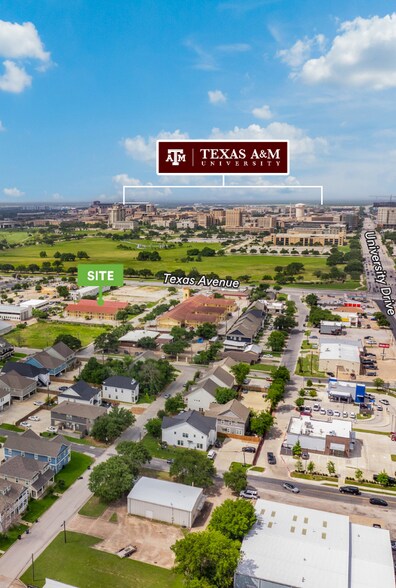 Primary Photo Of 112 W Live Oak St, College Station Hotel For Sale