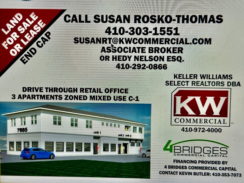 Primary Photo Of 7685 Quarterfield Rd, Glen Burnie Land For Lease