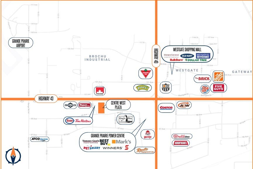 More Photos Of 11906 99 Ave, Grande Prairie Storefront Retail Office For Lease