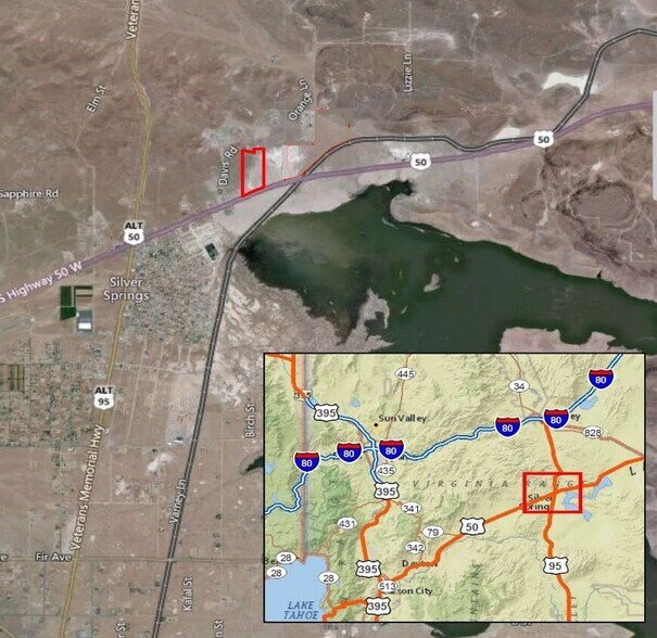 Primary Photo Of U.S. 50 Hwy, Silver Springs Land For Sale