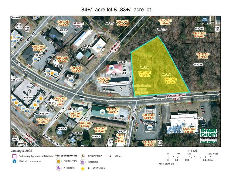 Primary Photo Of 00 Salisbury Ave, Granite Quarry Land For Sale