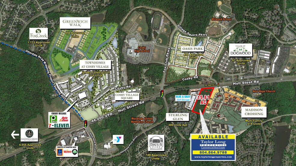 Primary Photo Of 15211 Hull Street, Chesterfield Land For Sale