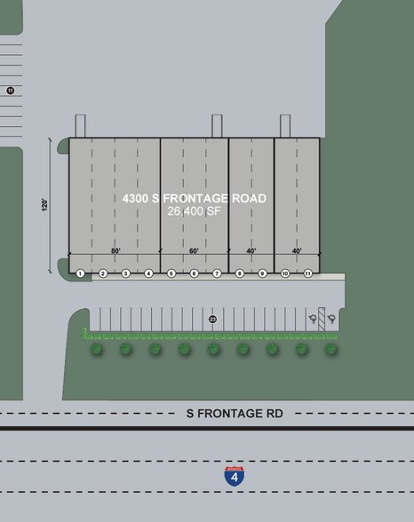 More Photos Of 4300 S Frontage Rd, Lakeland Warehouse For Lease