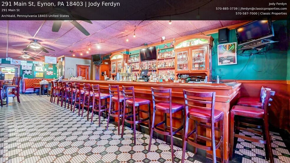 Primary Photo Of 291 Main St, Eynon Restaurant For Sale