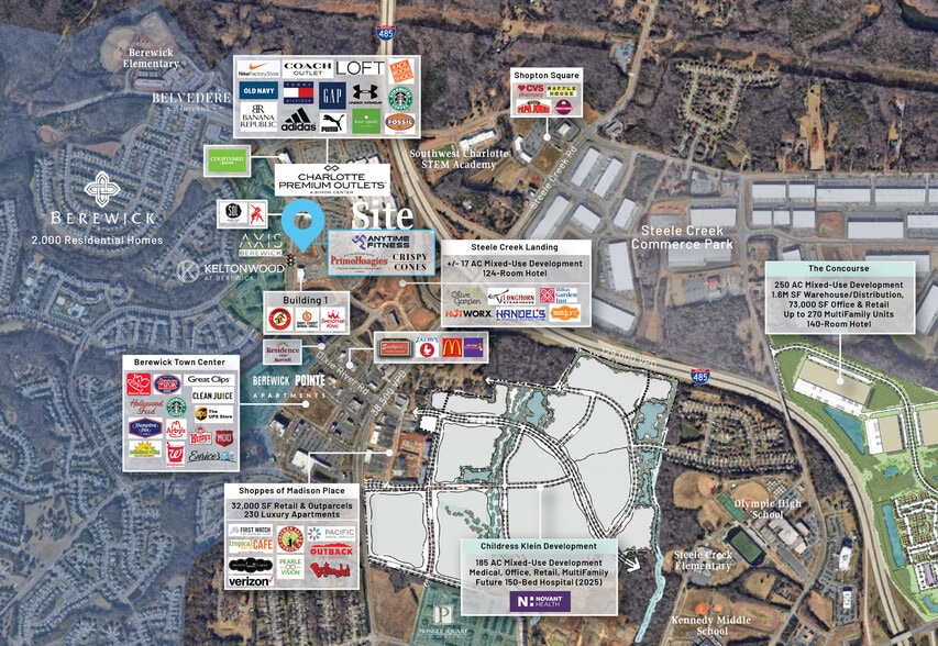 More Photos Of 8736 Outlets Blvd, Charlotte General Retail For Lease