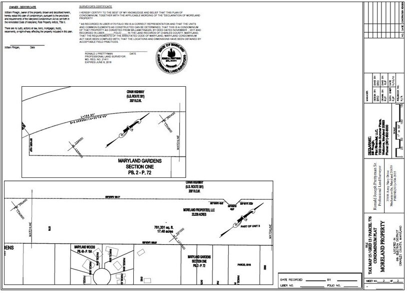 More Photos Of 11234 Crain Hwy, Waldorf Land For Sale