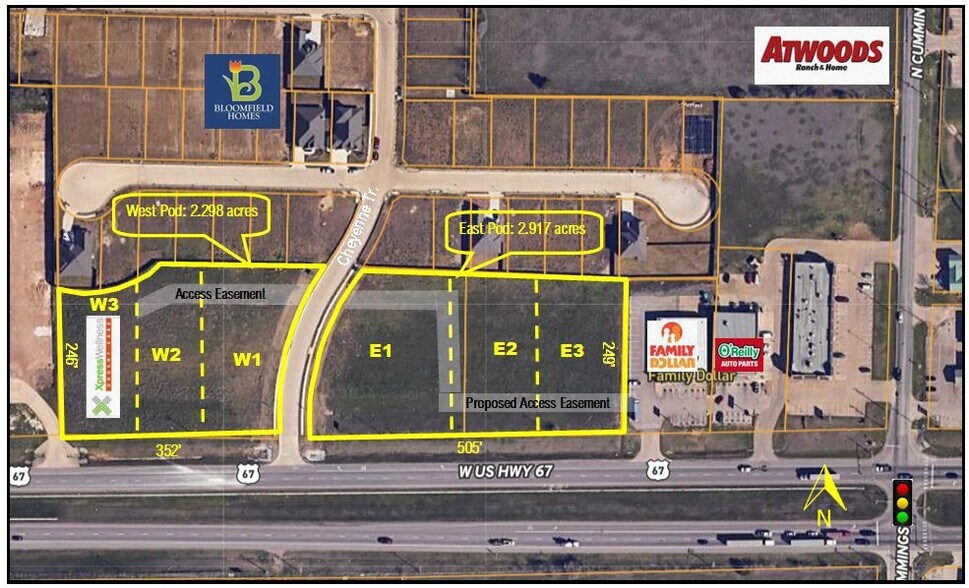 More Photos Of 500 US-67, Alvarado Land For Sale