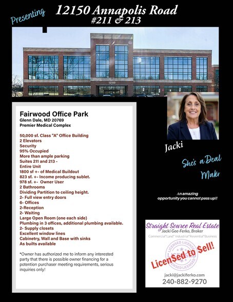 More Photos Of 12150 Annapolis Rd, Glenn Dale Office For Sale